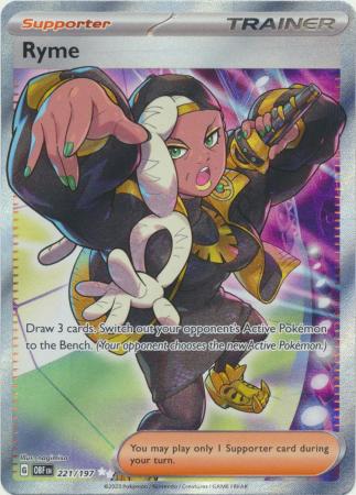 Ryme (Lima) - 221/197 - Full Art Secret Rare