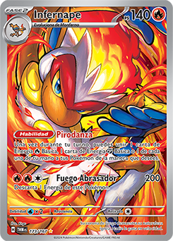 Infernape - 173/167 - Illustration Rare