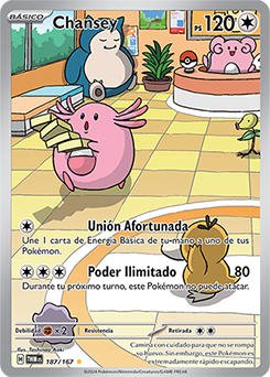 Chansey - 187/167 - Illustration Rare