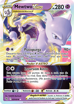 Mewtwo VASTRO (VSTAR) - 031/078 - Ultra Rare