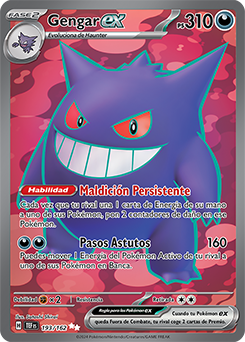 Gengar ex - 193/162 - Full Art Secret Rare