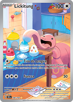 Lickitung - 180/162 - Illustration Rare