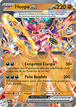 Hoopa ex - 098/182 - Ultra Rare