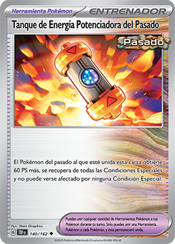 Ancient Booster Energy Capsule (Tanque de Energía Potenciadora del Pasado) - 140/162 - Uncommon 