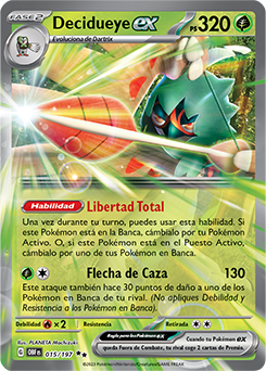 Decidueye ex - 015/197 - Ultra Rare