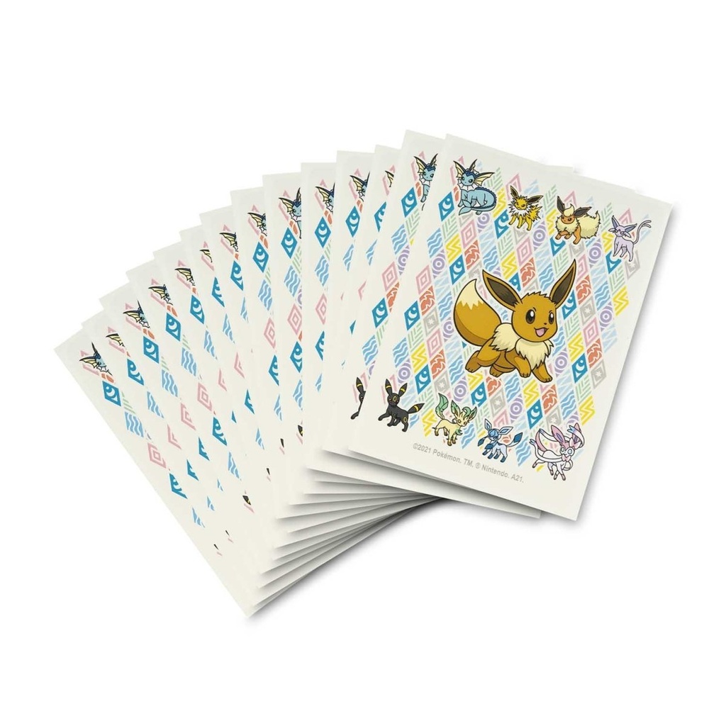 Protectores Pokémon Center 65 EEVEE PRISMATIC LIMITED EDITION 