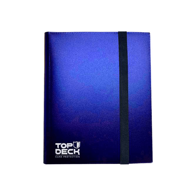 Carpeta Top Deck 160 Cartas Azul