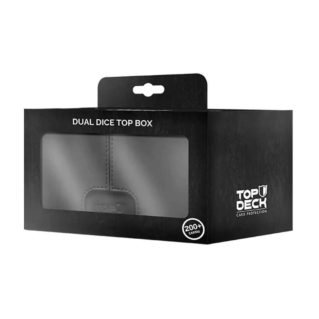 Portamazo Top Deck Dual Dice Negro 160+ 