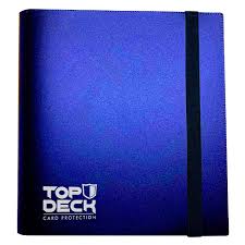 Carpeta Top Deck 360 Cartas Azul