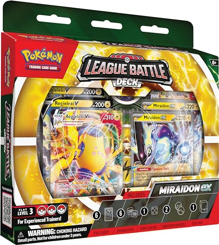 Mazo Pokémon TCG: Miraidon ex League Battle Deck