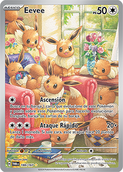 Eevee - 188/167 - Illustration Rare