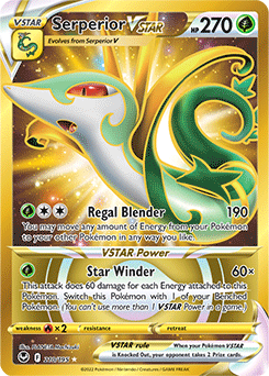 Serperior VSTAR (VASTRO) - 210/195 - Gold Secret Rare