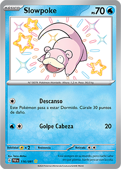 Slowpoke - 116/091 - Shiny Rare