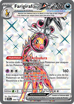 Farigiraf ex - 194/162 - Full Art Secret Rare