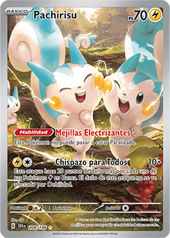 Pachirisu - 208/198 - Illustration Rare