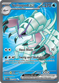 Golisopod ex - 221/182 - Full Art Secret Rare