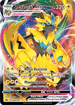 Zeraora VMAX - 054/159 - Ultra Rare