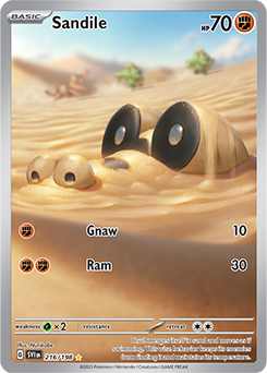 Sandile - 216/198 - Illustration Rare