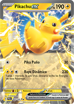 Pikachu ex - 063/193 - Ultra Rare