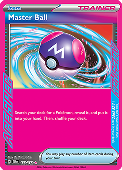 Master Ball - 153/162 - Ace Rare