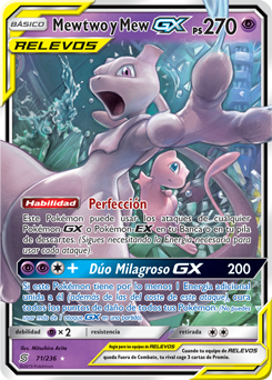 Mewtwo y Mew GX - 71/236 - Ultra Rare