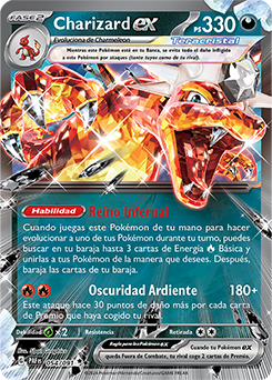 Charizard ex - 054/091 - Ultra Rare