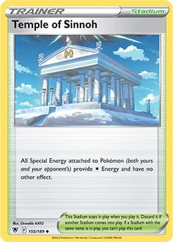 Templo de Sinnoh (Temple of Sinnoh) - 155/189 - Uncommon